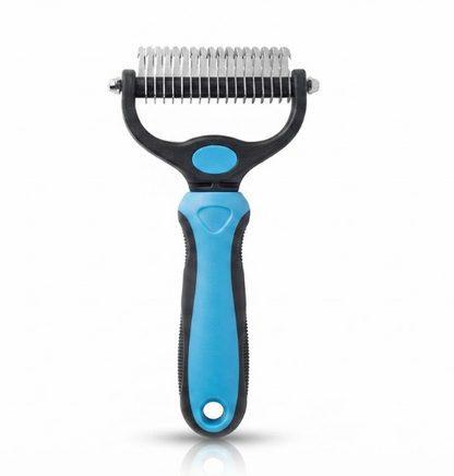Pawtopia TangleFree Comb Deshedding Rake for Dogs & Cats